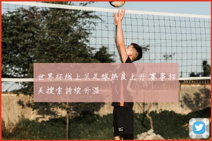 世界杯线上买足球热度上升 赛事相关搜索持续升温